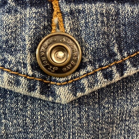 St. John’s Bay size small/medium refurbished denim jacket - Picture 5 of 8